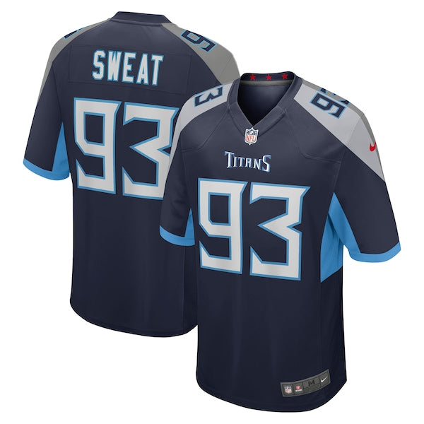 T'Vondre Sweat Tennessee Titans Nike Team Game Jersey - Navy
