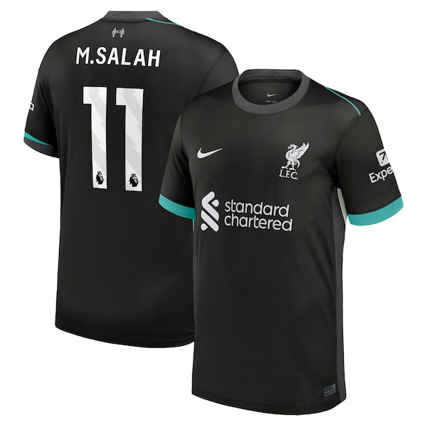 Mohamed Salah Liverpool Nike 2024/25 Away Replica Jersey - Forest Green - Image 2