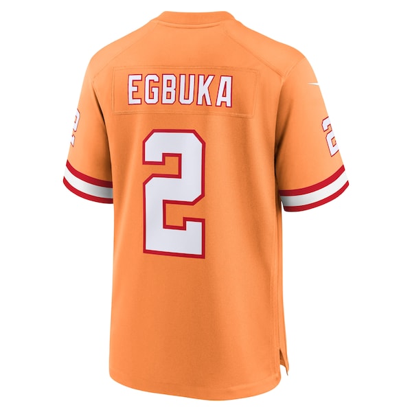 Emeka Egbuka Tampa Bay Buccaneers Nike Alternate 2 Game Jersey - Creamsicle - Image 3