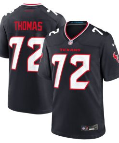Alternative view of Jaylon Thomas Houston Texans Nike Team Game Jersey -  Navy