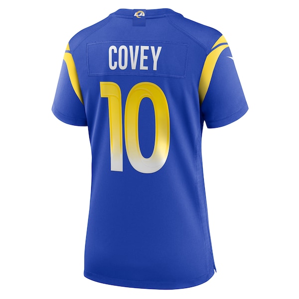 Britain Covey Los Angeles Rams Nike Women's Team Game Jersey - Royal - Image 3