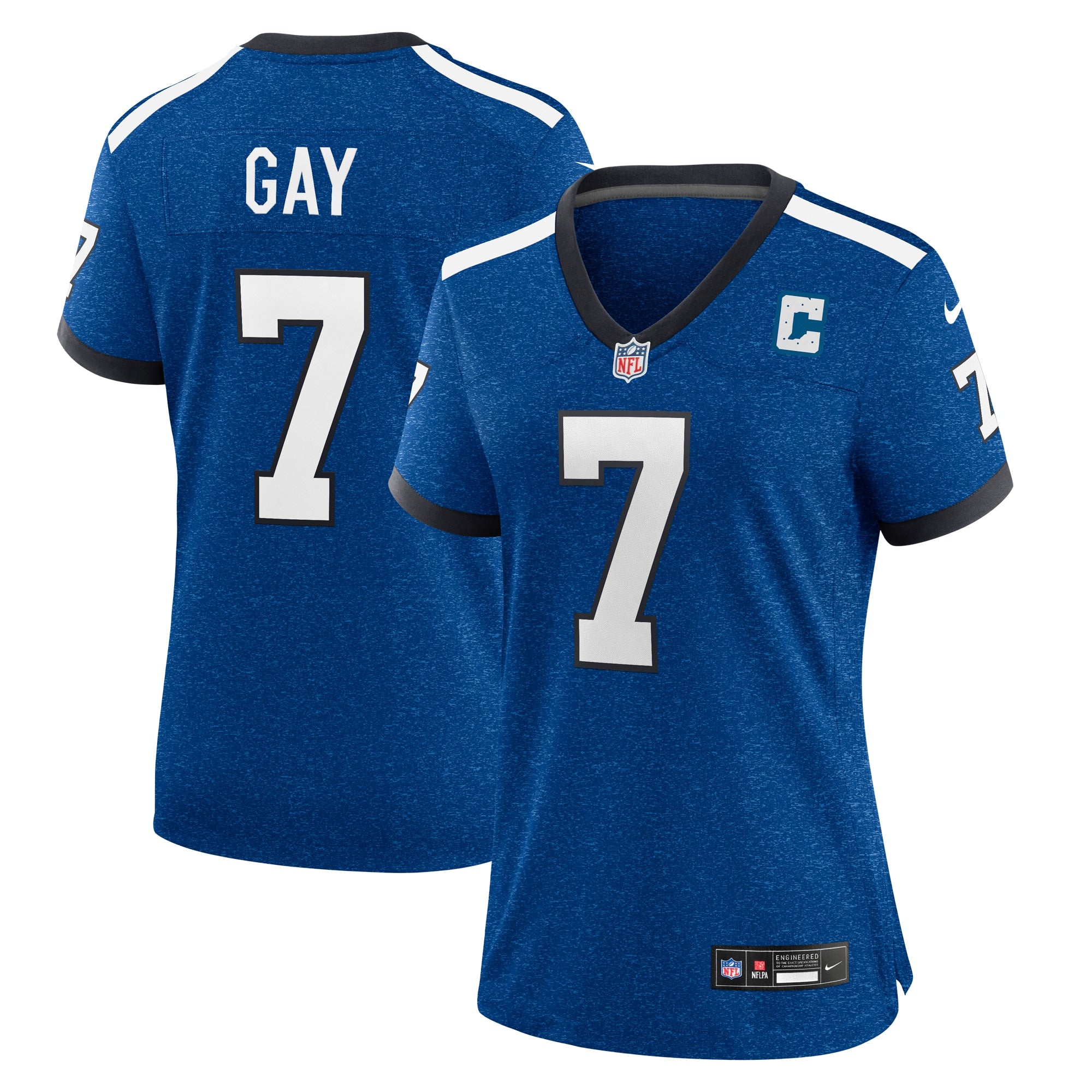 Matt Gay Indianapolis Colts Nike Women's Team Game Jersey - Royal/Blue - Image 6