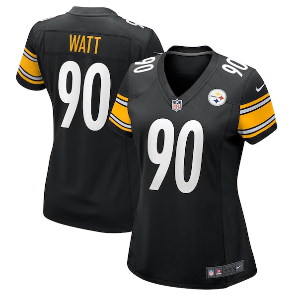 T.J. Watt Pittsburgh Steelers Nike Women's Game Jersey - Black