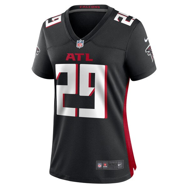 Micah Abernathy Atlanta Falcons Nike Women's Team Game Jersey - Black - Image 2
