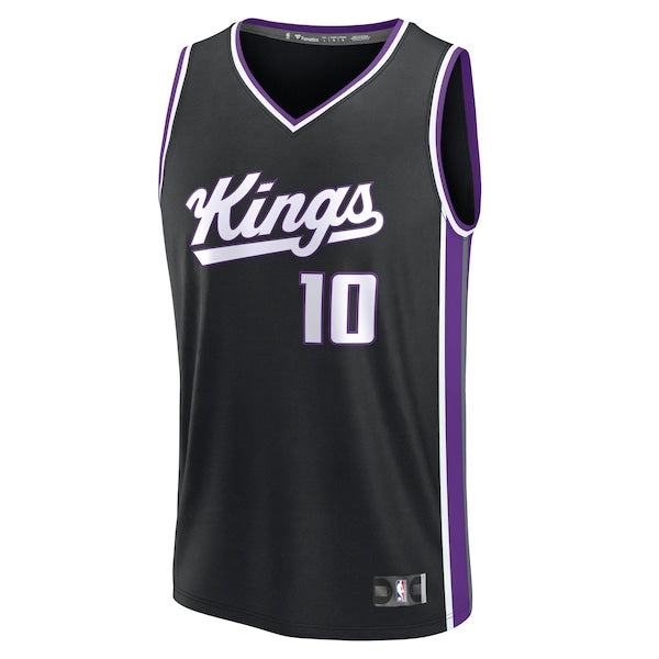DeMar DeRozan Sacramento Kings Fast Break Replica Player Jersey - Icon Edition - Black - Image 2