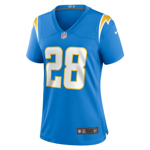 Isaiah Spiller Los Angeles Chargers Nike Women's Game Jersey - Powder Blue - Image 2