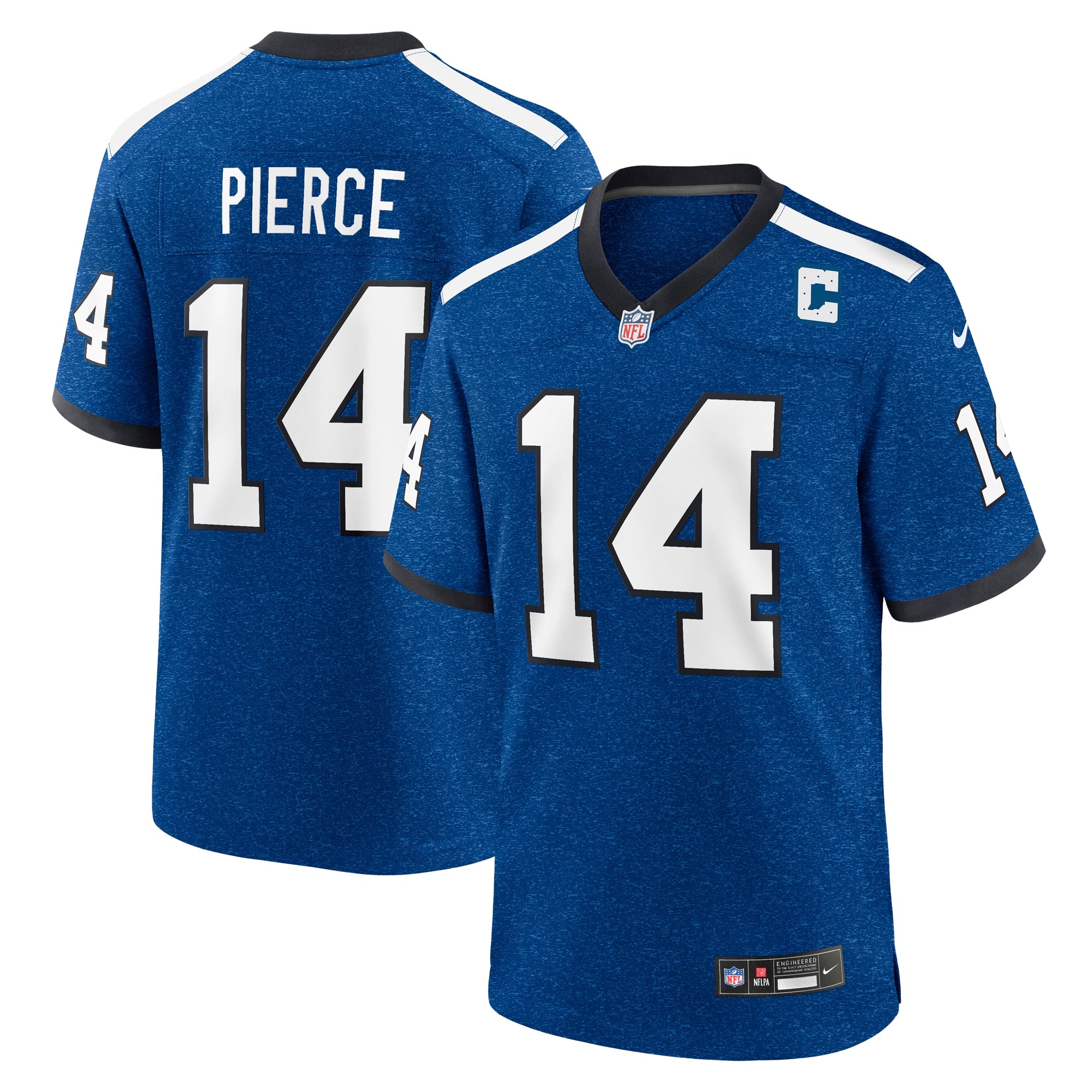Alec Pierce Indianapolis Colts Nike Player Game Jersey - Royal/Blue/White - Image 4