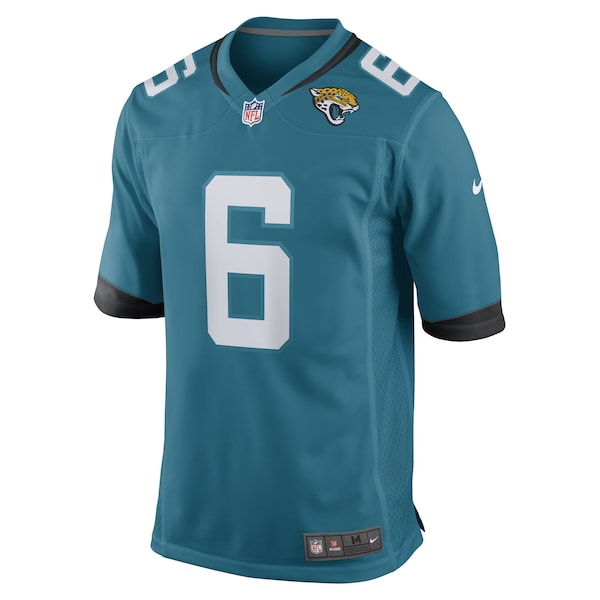 Chris Claybrooks Jacksonville Jaguars Nike Game Player Jersey - Teal - Image 2