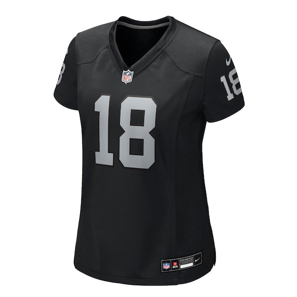Jack Bech Las Vegas Raiders Nike Women's Team Game Jersey - Black - Image 2