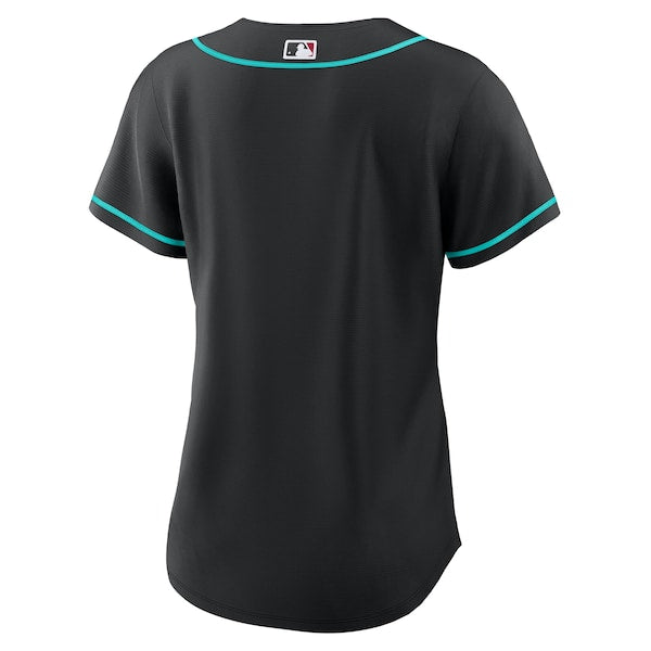 Arizona Diamondbacks Nike Women's Alternate Replica Jersey - Black - Image 3
