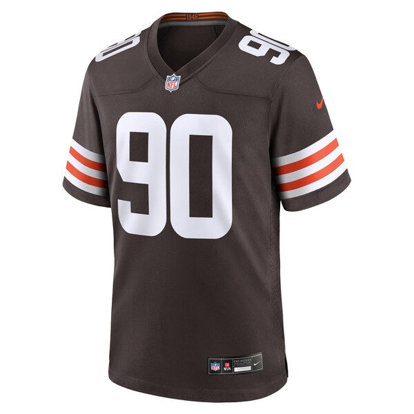 Maurice Hurst II Cleveland Browns Nike Team Game Jersey - Brown - Image 3