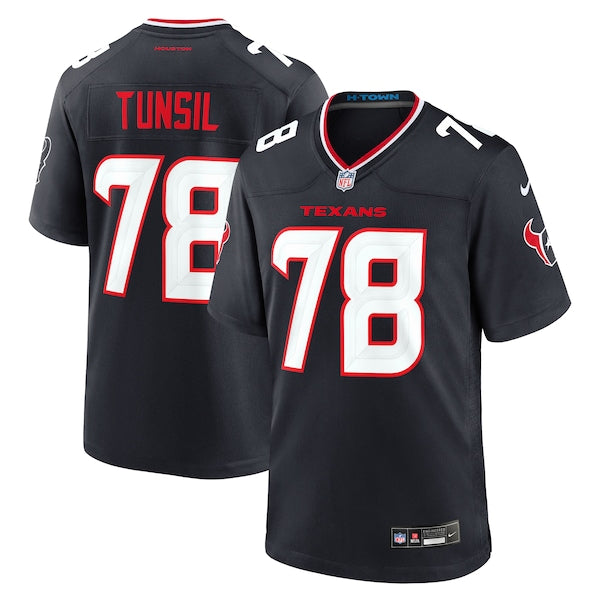 Laremy Tunsil Houston Texans Nike Team Game Jersey - Navy/Red/White - Image 2