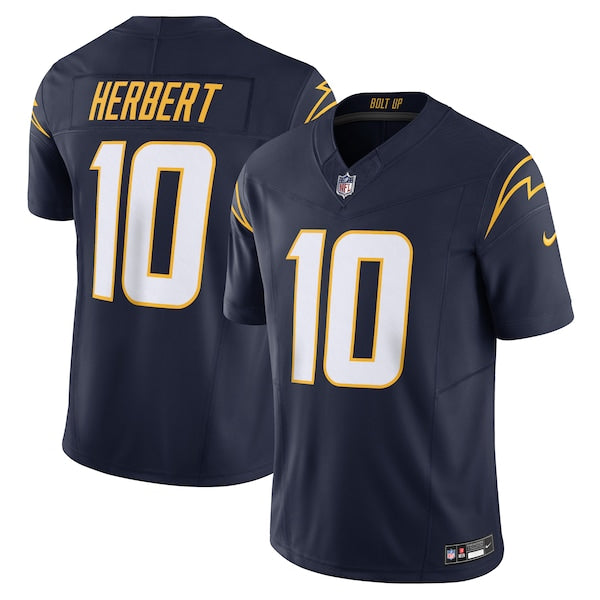 Justin Herbert Los Angeles Chargers Nike Vapor F.U.S.E. Limited Jersey - Navy/Powder Blue/Royal/White - Image 2