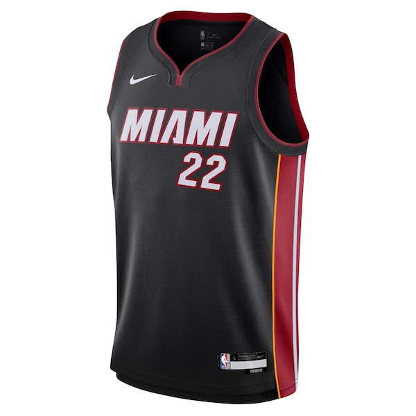 Jimmy Butler Miami Heat Nike Youth Swingman Jersey - Icon Edition - Black - Image 2