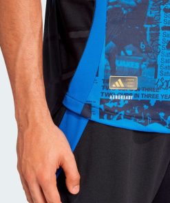 Alternative view of San Jose Earthquakes adidas 2025 Headliner Authentic Jersey - Black
