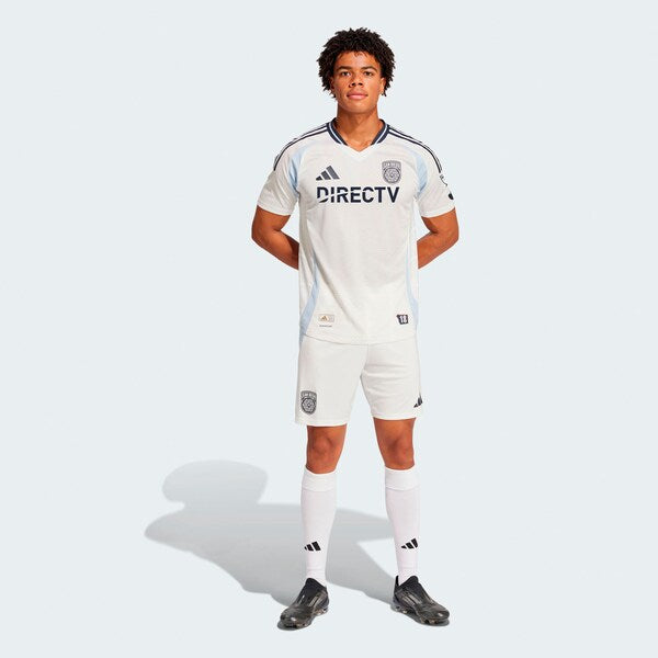 San Diego FC adidas 2025 Woven Into One Authentic Jersey - White - Image 6