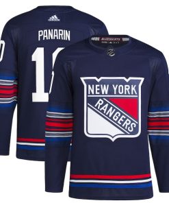 Artemi Panarin New York Rangers adidas Alternate Authentic Primegreen Player Jersey - Navy/Blue/White