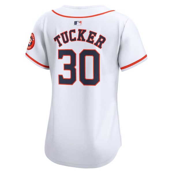 Kyle Tucker Houston Astros Nike Women's Home Limited Player Jersey - White - Image 3