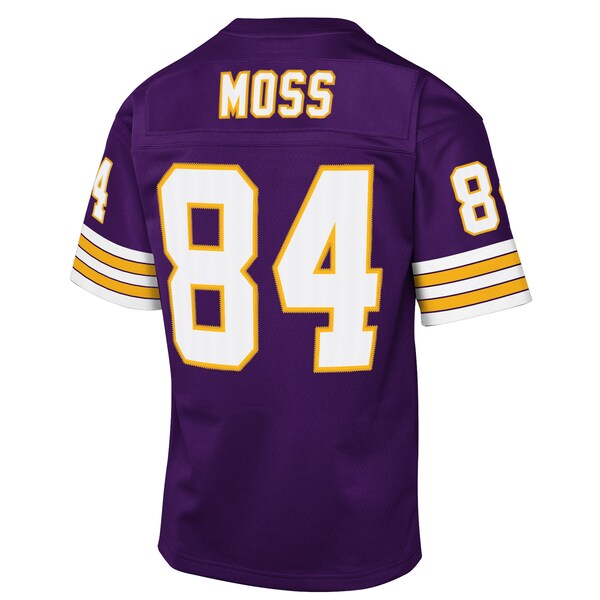 Randy Moss Minnesota Vikings Youth 1998 Throwback Fashion Jersey - Purple - Image 2