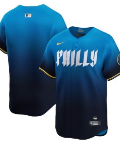 Philadelphia Phillies Nike City Connect Limited Jersey - Navy