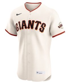 Alternative view of San Francisco Giants Nike  Home Elite Pick-A-Player Retired Roster Jersey - Cream