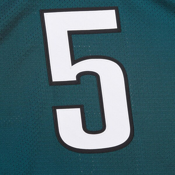 Donovan McNabb Philadelphia Eagles 1999 Authentic Throwback Retired Player Jersey - Midnight Green - Image 4
