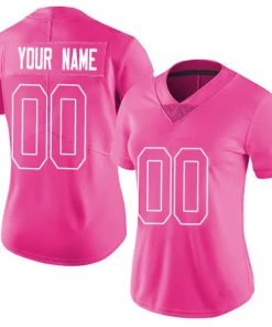 Las Vegas Raiders Nike Women's Rush Fashion Game Jersey - Pink