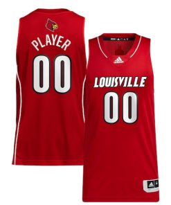 Louisville Cardinals adidas Unisex Pick-A-Player NIL Men's Basketball Jersey - Red