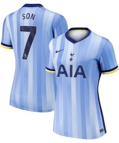 Son Heung-Min Tottenham Hotspur Nike Women's 2024/25 Away Replica Player Jersey - Blue