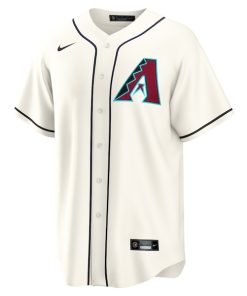 Alternative view of Arizona Diamondbacks Nike Home Replica Jersey - Cream