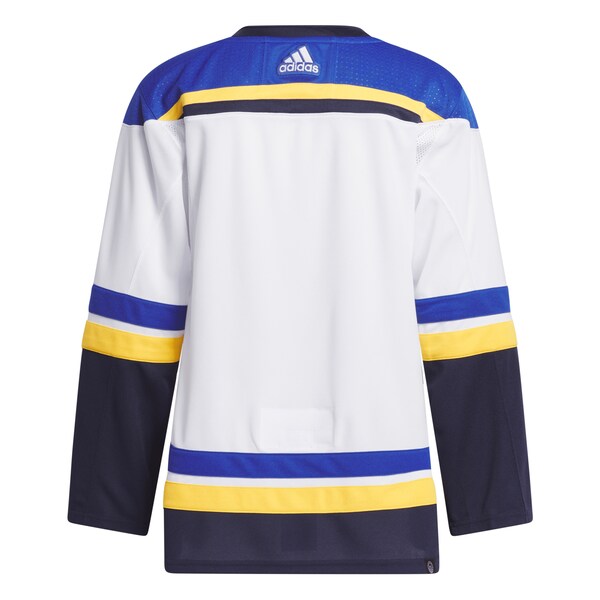 St. Louis Blues adidas Away Primegreen Authentic Jersey?ยจC White - Image 3