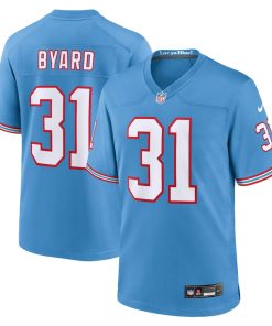 Kevin Byard Tennessee Titans Nike Oilers Throwback Alternate Game Player Jersey - Light Blue