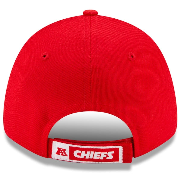 Kansas City Chiefs New Era Youth League 9FORTY Adjustable Hat - Red - Image 4