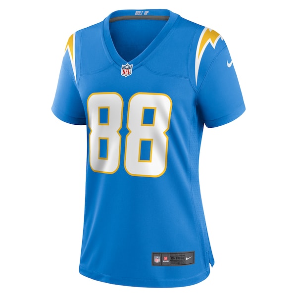 Hayden Hurst Los Angeles Chargers Nike Women's Game Jersey - Powder Blue - Image 2