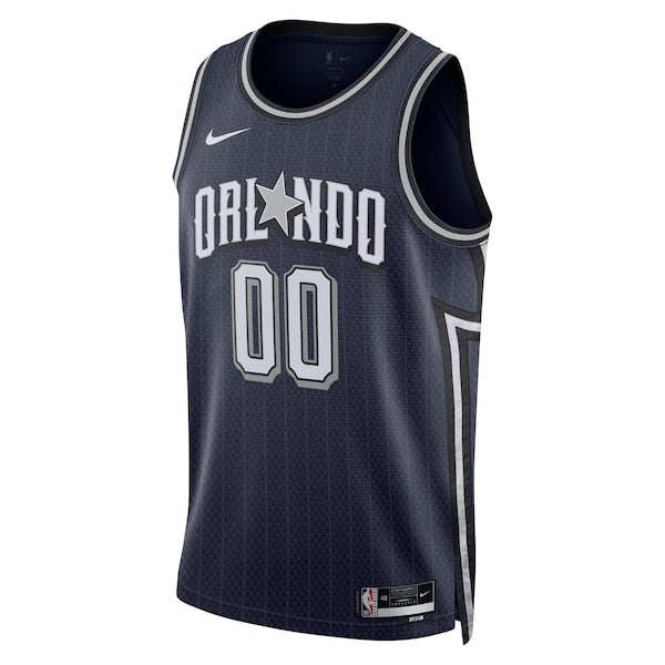 Orlando Magic Nike Unisex 2023/24 Custom Swingman Jersey - Navy - City Edition - Image 2