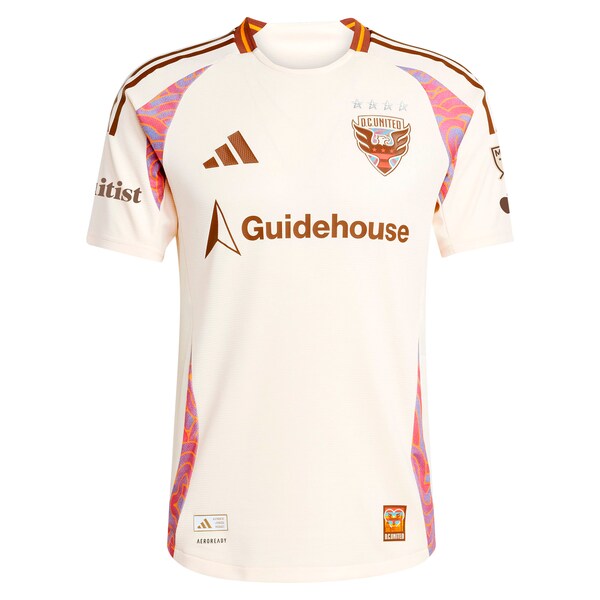 Lucas Bartlett D.C. United adidas 2025 The Soul Kit Authentic Player Jersey - Natural - Image 2