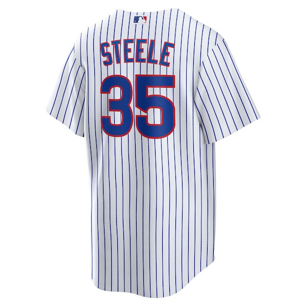 Justin Steele Chicago Cubs Nike Home Replica Jersey - White - Image 3