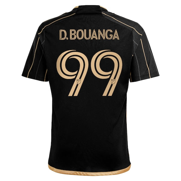 Denis Bouanga LAFC adidas Youth 2024 Primary Replica Player Jersey - Black - Image 3