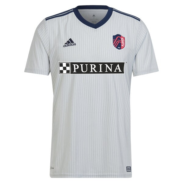 St. Louis City SC adidas 2024 The Spirit Kit Replica Custom Jersey - Gray - Image 2
