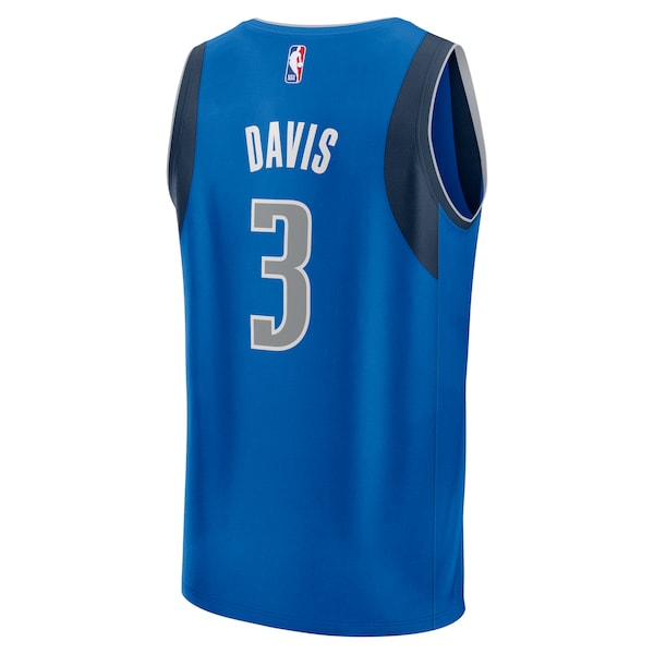 Anthony Davis Dallas Mavericks Fast Break Replica Player Jersey - Icon Edition - Royal - Image 4