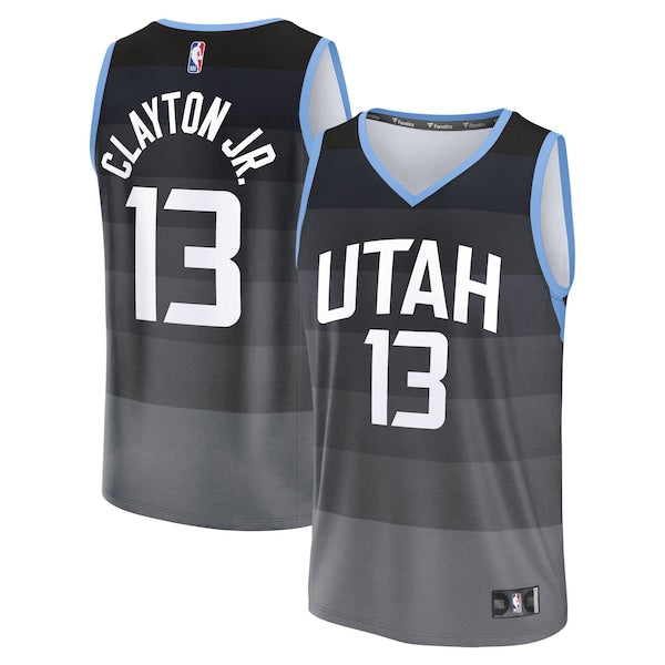 Walter Clayton Jr. Utah Jazz Youth 2025/26 City Edition Fastbreak Jersey - Black