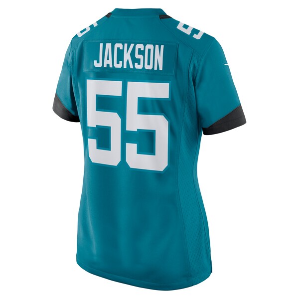 Dequan Jackson Jacksonville Jaguars Nike Women's Game Jersey - Teal - Image 3