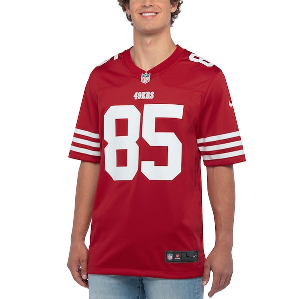 George Kittle San Francisco 49ers Nike Player Game Jersey - Scarlet - Image 4