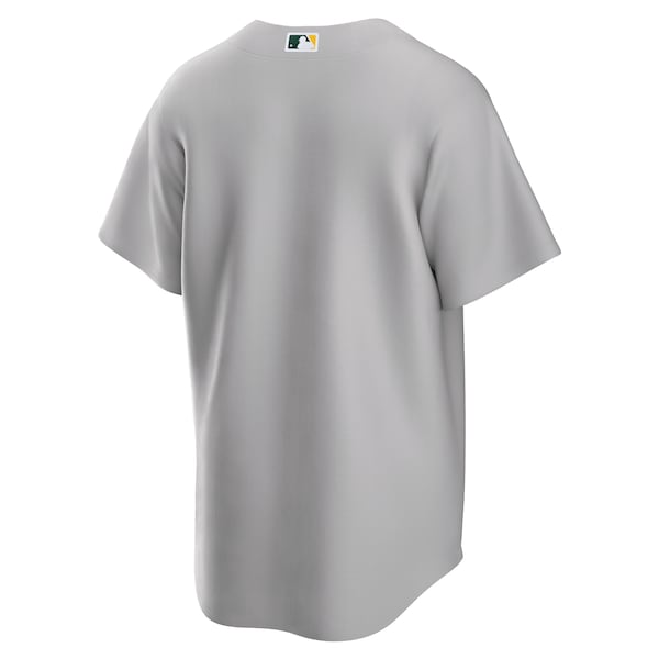 Oakland Athletics Nike Road Replica Team Jersey - Gray - Image 3