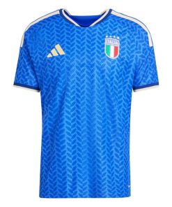Alternative view of Italy National Team adidas FIFA x World Cup 2026 Home Authentic Jersey - Blue