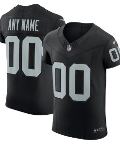 Las Vegas Raiders Nike Vapor F.U.S.E. Elite Custom Jersey - Black