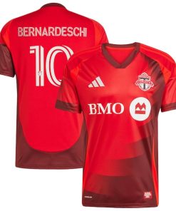 Federico Bernardeschi Toronto FC adidas 2025 Club Kit Replica Player Jersey - Red