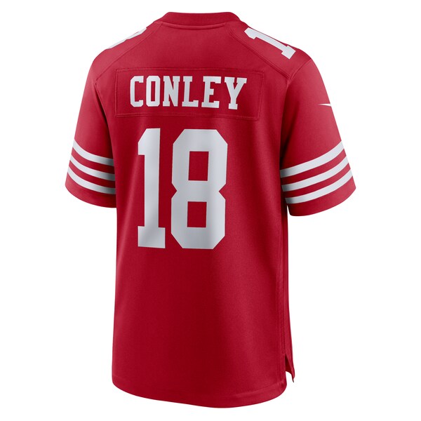 Chris Conley San Francisco 49ers Nike Game Jersey - Scarlet - Image 4