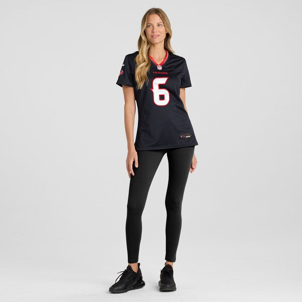 Tommy Townsend Houston Texans Nike Women's Team Game Jersey - Navy - Image 5