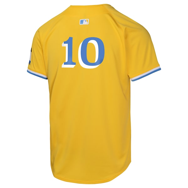 Trevor Story Boston Red Sox Nike Youth City Connect Limited Player Jersey - Gold - Image 3